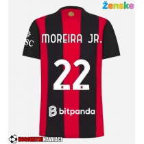 Ženske Nogometnih dresov AC Milan Diego Moreira #22 Domači 2026-27 Kratki rokavi